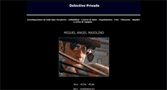 Desktop Screenshot of maiolino.guiadedetectives.com.ar